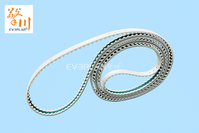 PU同步帶加PU膠綠布打孔開槽精準(zhǔn)傳動防滑包裝機械聚氨酯工業(yè)皮帶定制