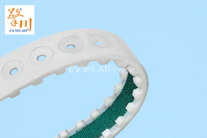 PU同步帶加PU膠綠布打孔開槽精準(zhǔn)傳動防滑包裝機械聚氨酯工業(yè)皮帶定制