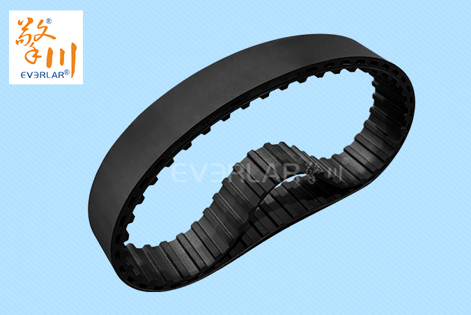 黑色橡膠同步帶耐磨耐油工業(yè)皮帶印刷包裝設(shè)備傳動(dòng)帶廠家定制